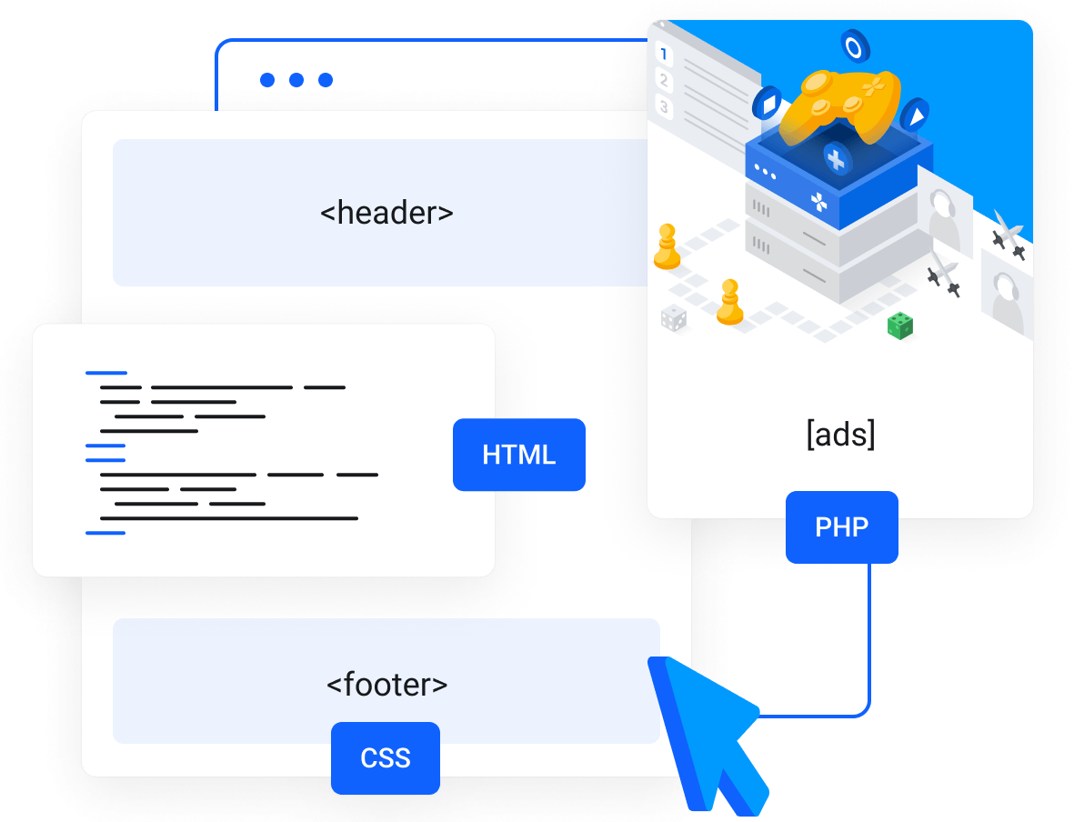 HOSTING WORDPRESS  - Łatwe niestandardowe fragmenty kodu