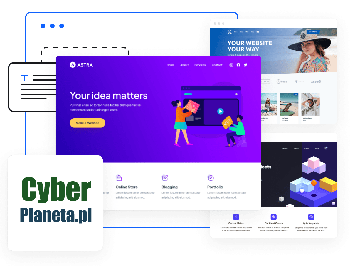 HOSTING WORDPRESS  - Ponad 10,000+ motywów WordPress